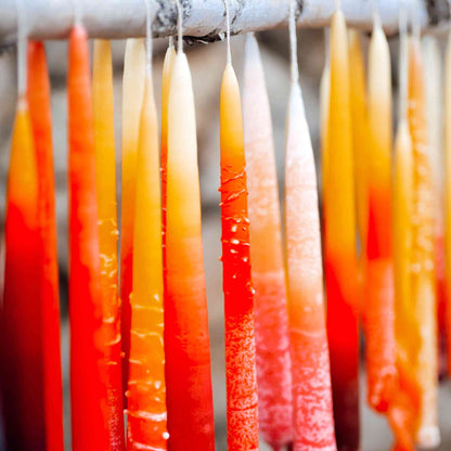 Kerzenfarben 10g für bis zu 5 Kg Wachs | Bunte Kerzen herstellen | Kerzenherstellung | Farbpastillen zur Wachsfärbung