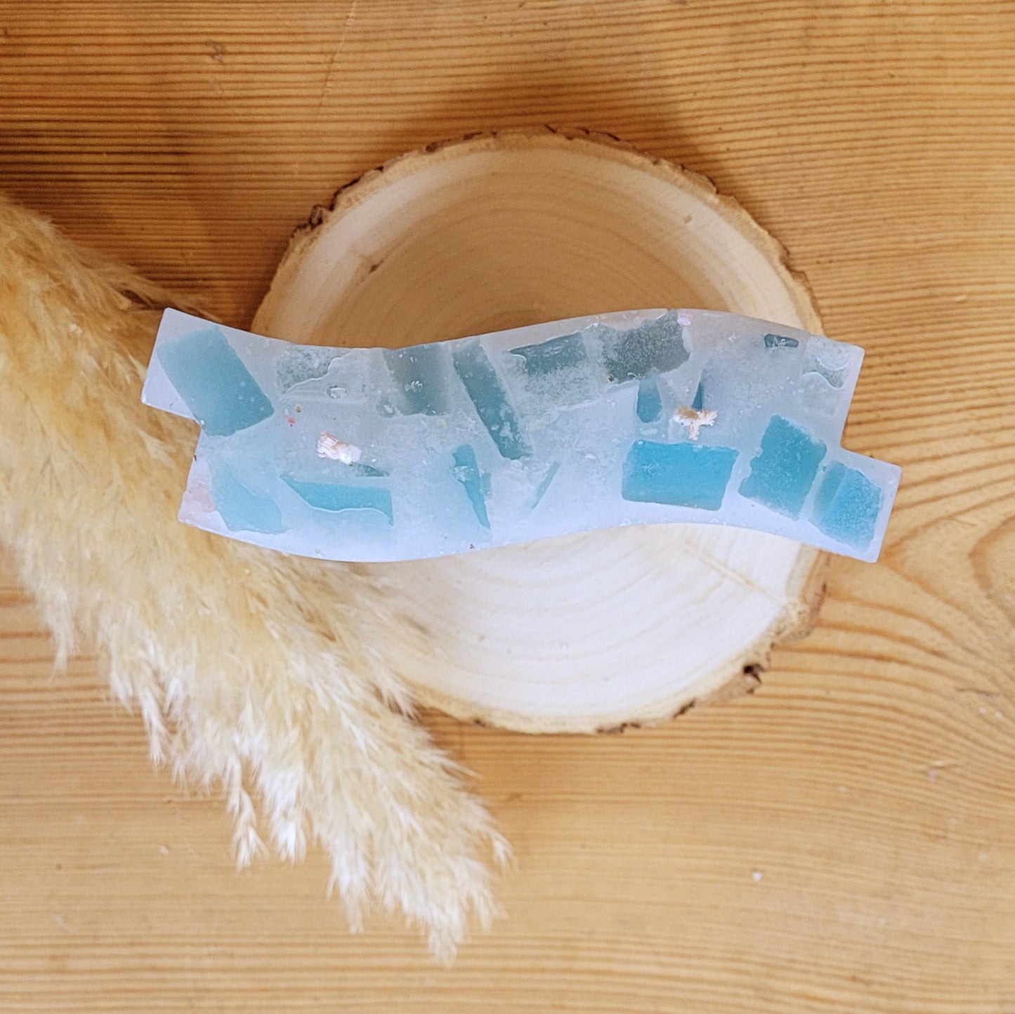 Wachswürfelkerze l Zwillingskerze Welle l Geschenk zum Geburtstag l Handarbeit l bunte Kerze l Stumpenkerze