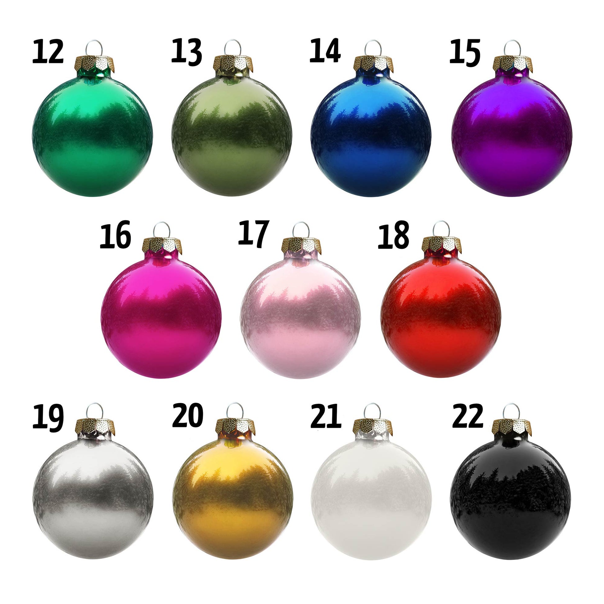 Weihnachtskugel personalisiert mit Namen ∅ 6-8 cm | Personalisiertes Geschenk | Weihnachtsbaum | Tannenbaumkugel |  Christbaumkugel | Handlettering Schriftart