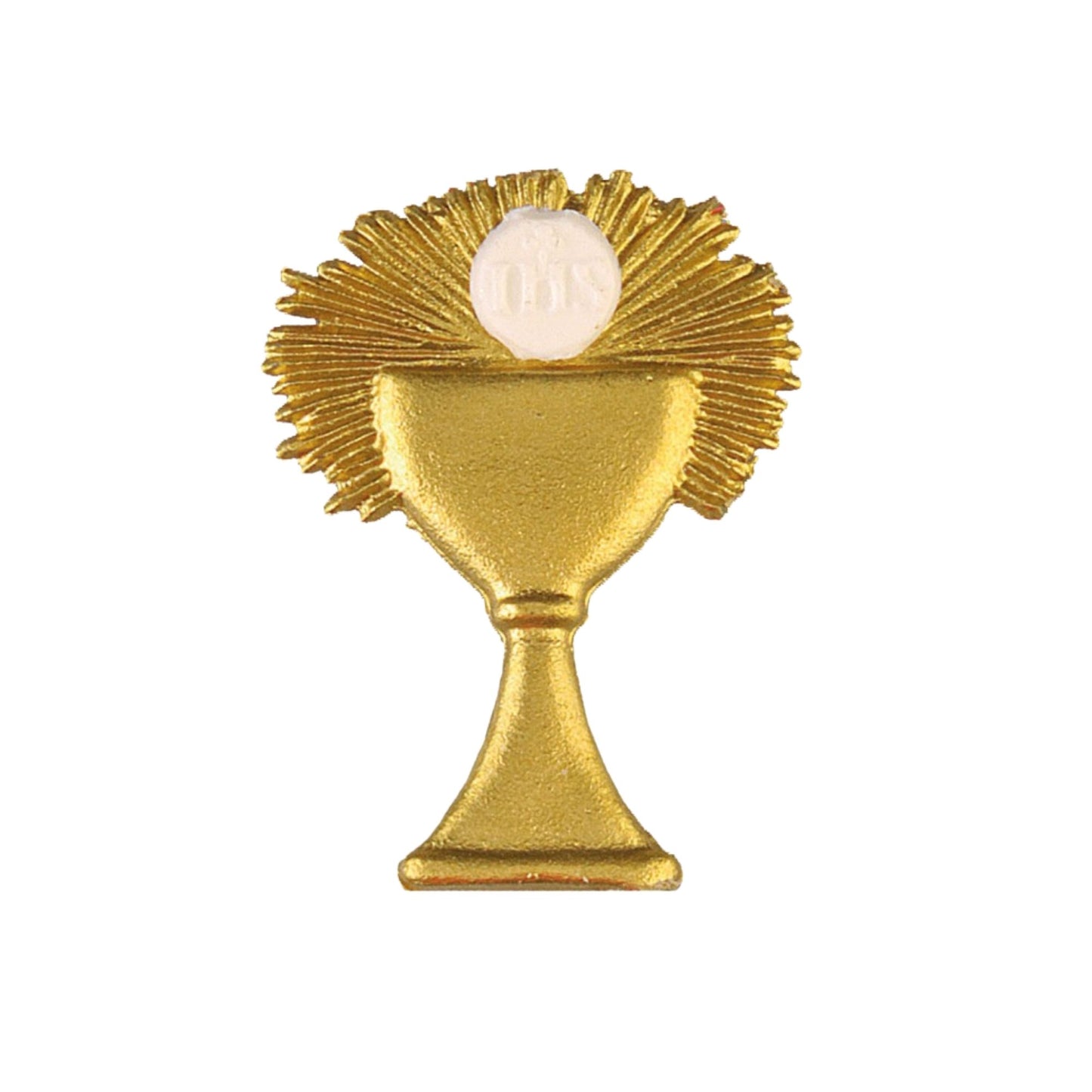 Wachsdekor Kelch mit Hostie | Gold | Kerzen verzieren | Kerzen gestalten | Wachs | Wachsplatten | Taufe | Hochzeit