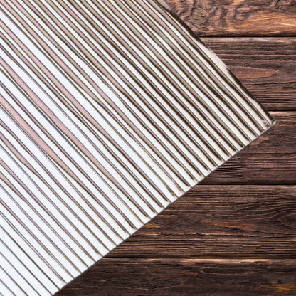 Wachsstreifen flach Gold/Silber | Kerzen verzieren | Kerzen gestalten