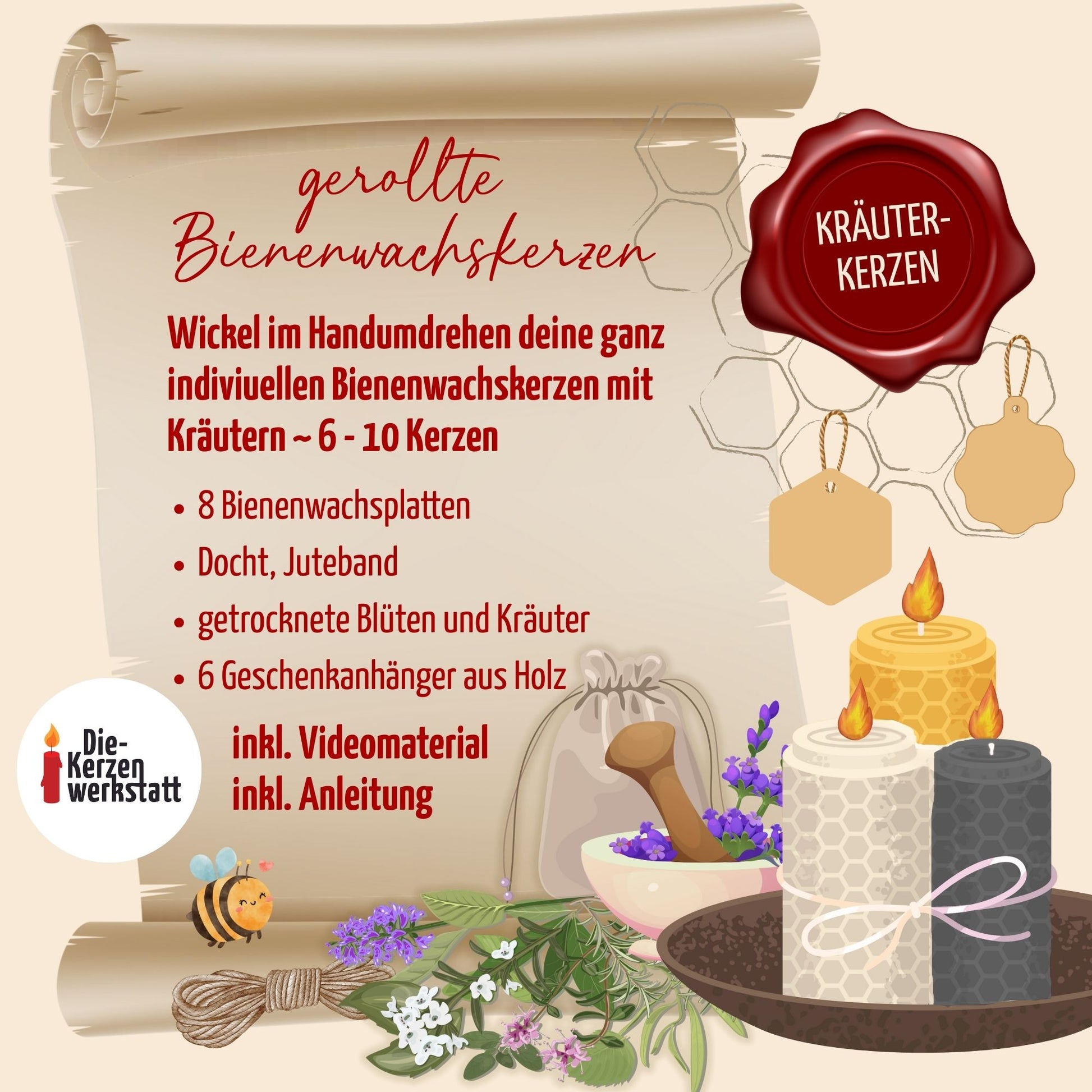 DIY Adventskalender Winterzauber | Kreative Auszeit mit Bastelsets für Erwachsene