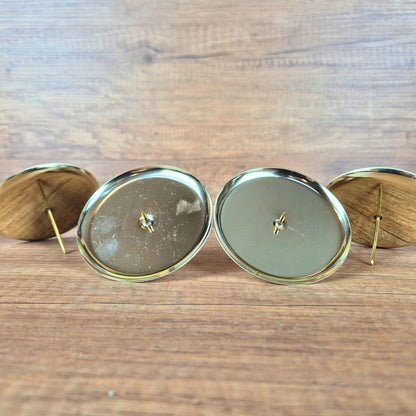 Eleganter Kerzenhalter 4er-Set Gold