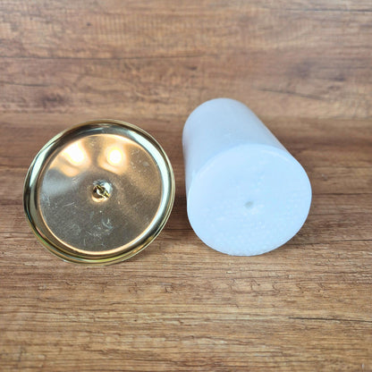 Adventskranz Kerzenhalter – 4er Set in Gold oder Silber | Ø 6 cm oder 8 cm