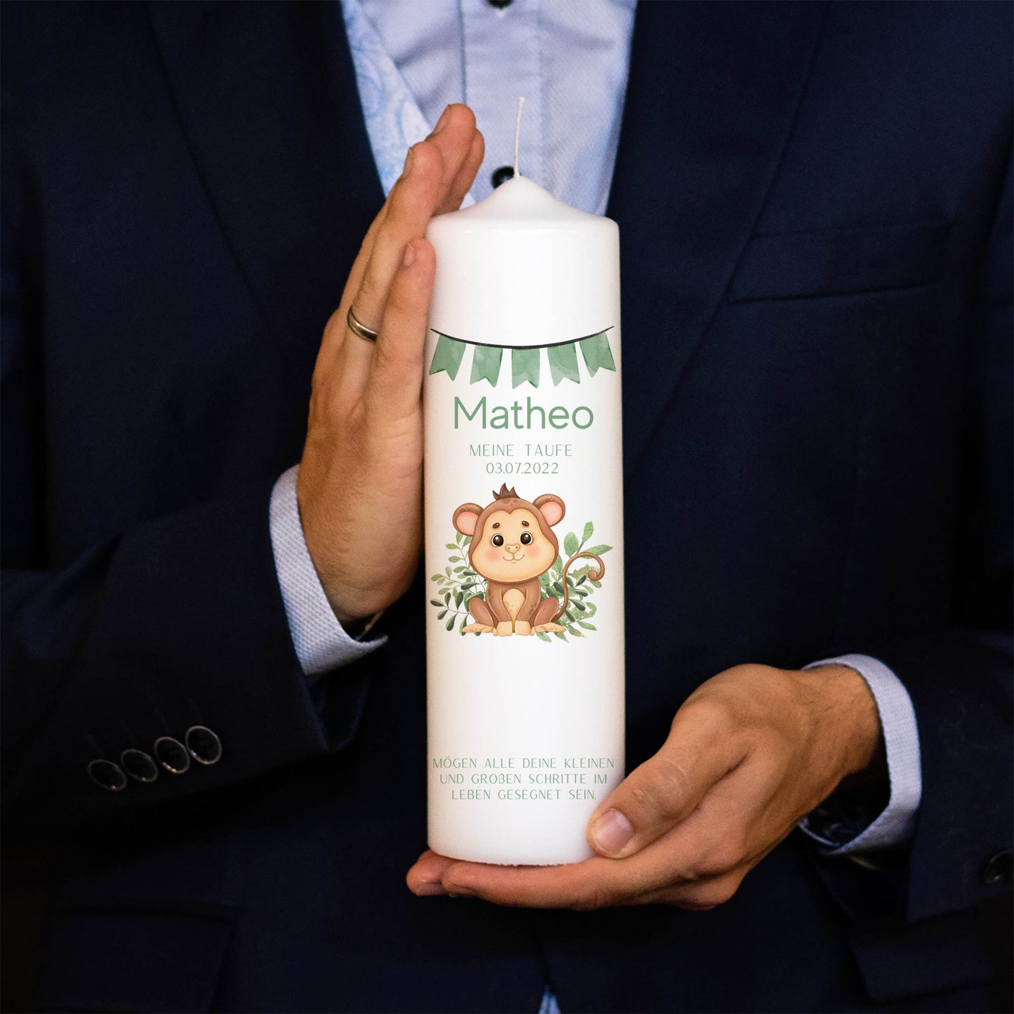 Personalisiertes Taufkerzenpaket Deluxe