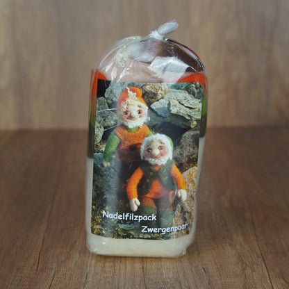 Kreatives Zwerge-Filzset für 2 Figuren