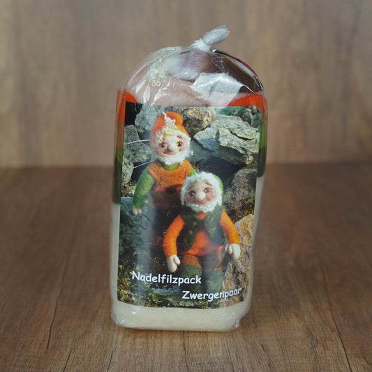 Kreatives Zwerge-Filzset für 2 Figuren