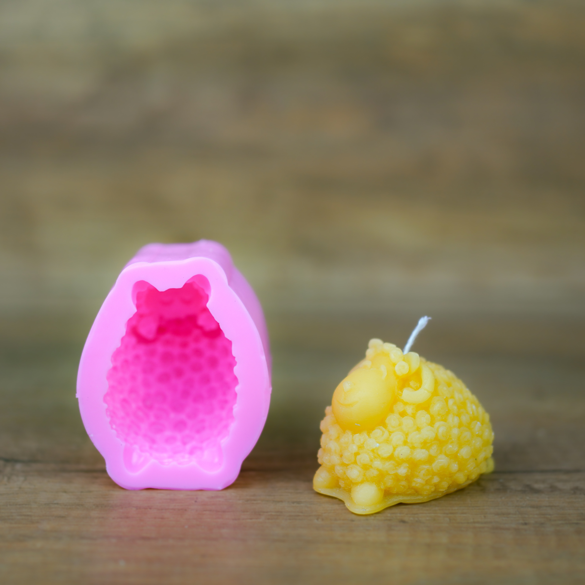 Bienenwachskerze Schaf