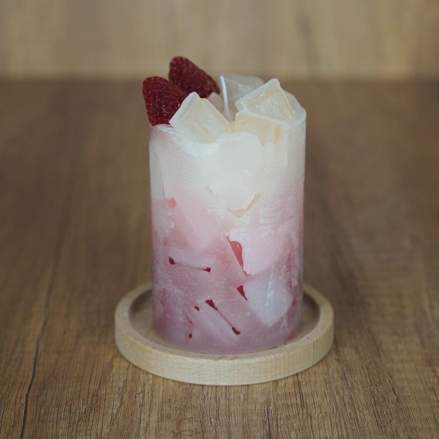 Cocktailkerze l Wachswürfelkerze l Stumpenkerze groß Bunt | Geschenk Geburtstag l Handarbeit l bunte Kerze l Cocktails