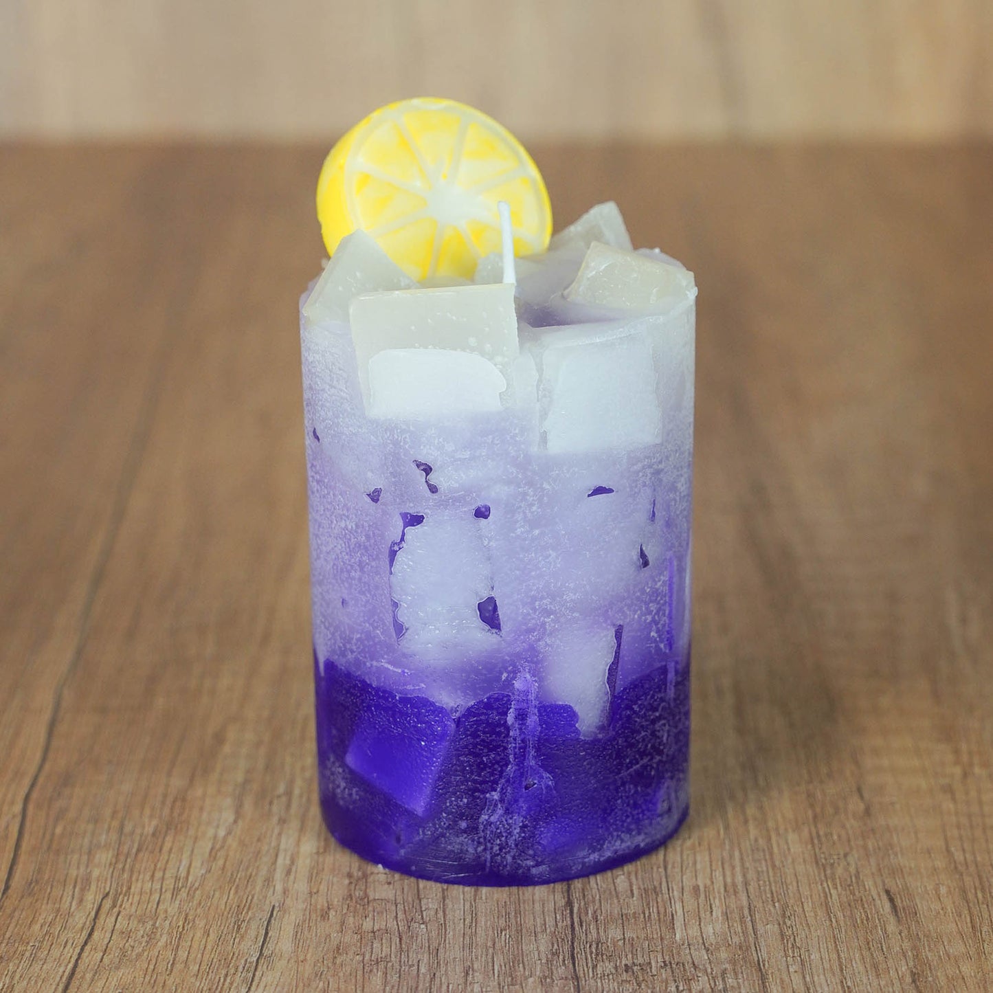 Cocktailkerze l Wachswürfelkerze l Stumpenkerze groß Bunt | Geschenk Geburtstag l Handarbeit l bunte Kerze l Cocktails