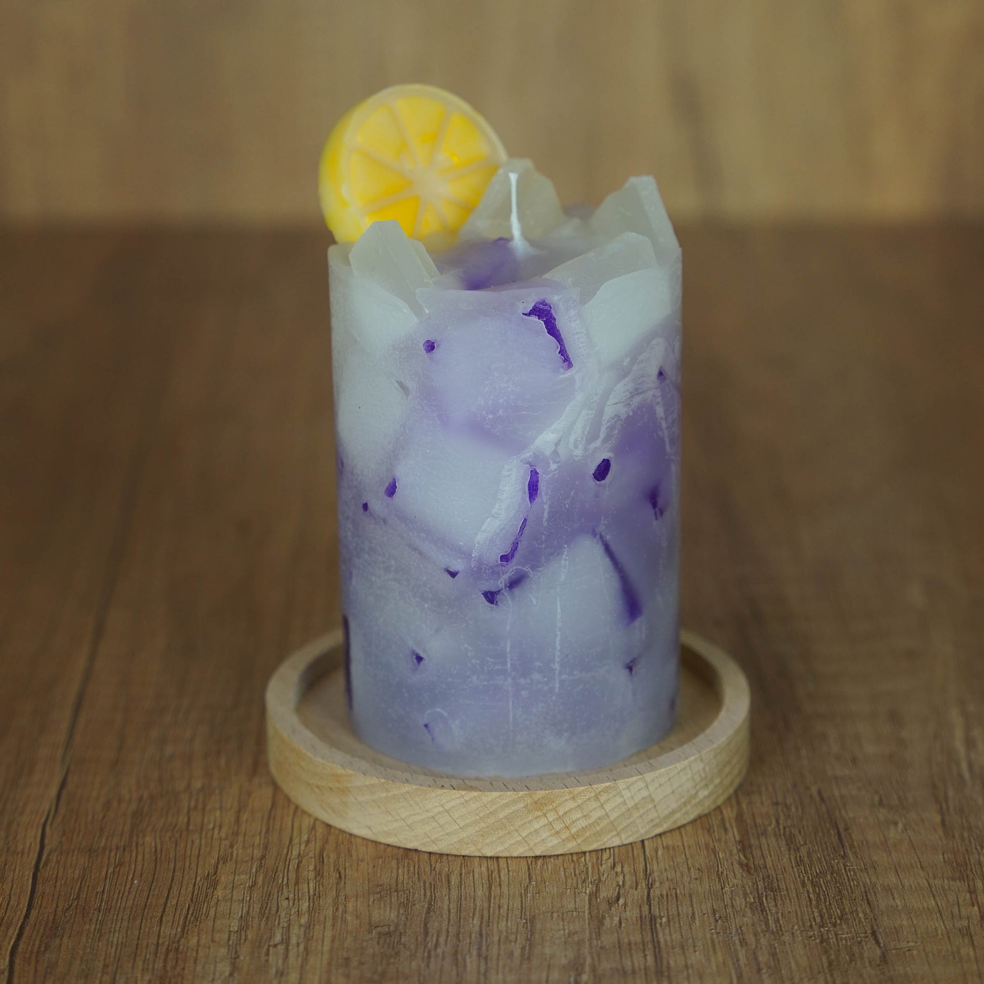 Cocktailkerze l Wachswürfelkerze l Stumpenkerze groß Bunt | Geschenk Geburtstag l Handarbeit l bunte Kerze l Cocktails