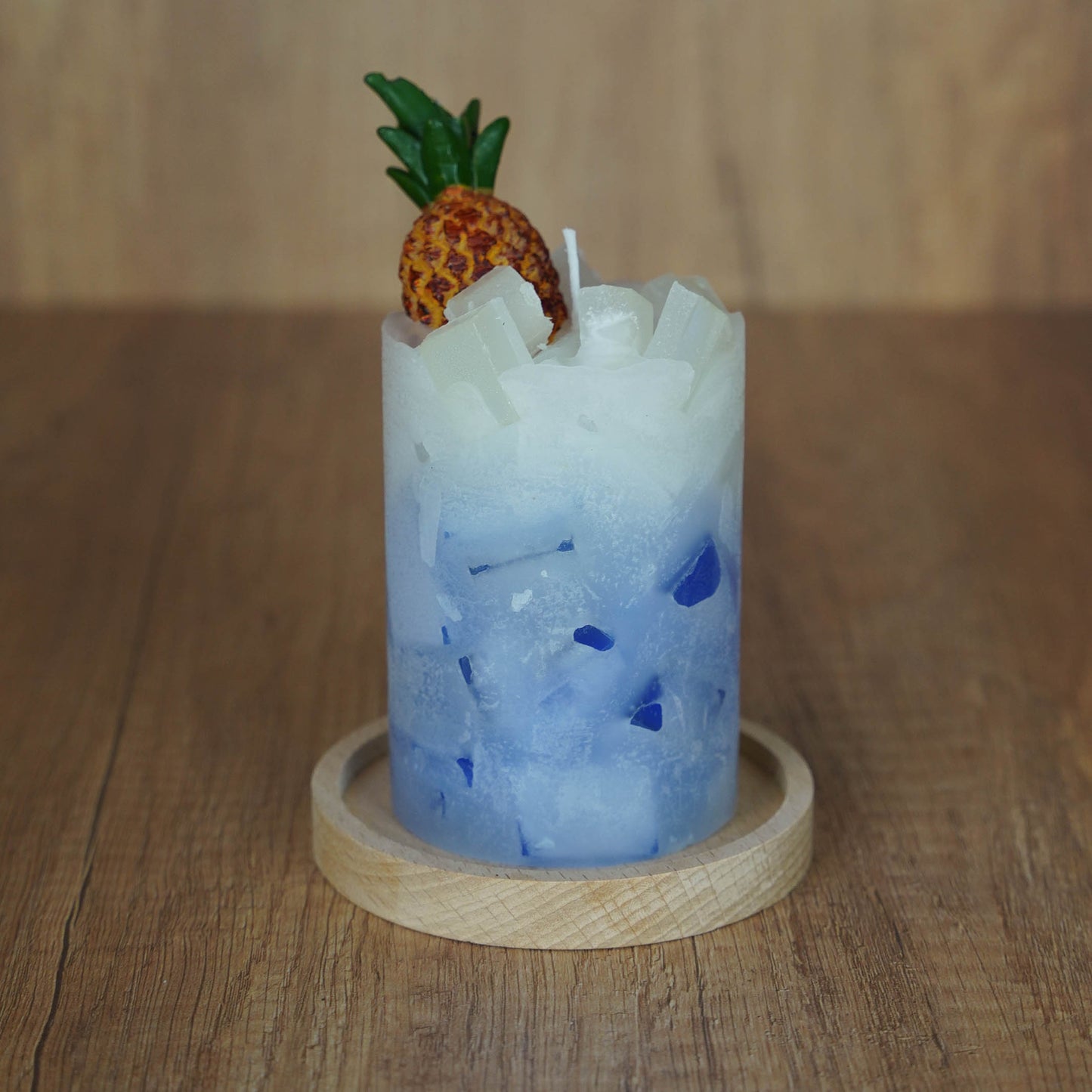 Cocktailkerze l Wachswürfelkerze l Stumpenkerze groß Bunt | Geschenk Geburtstag l Handarbeit l bunte Kerze l Cocktails