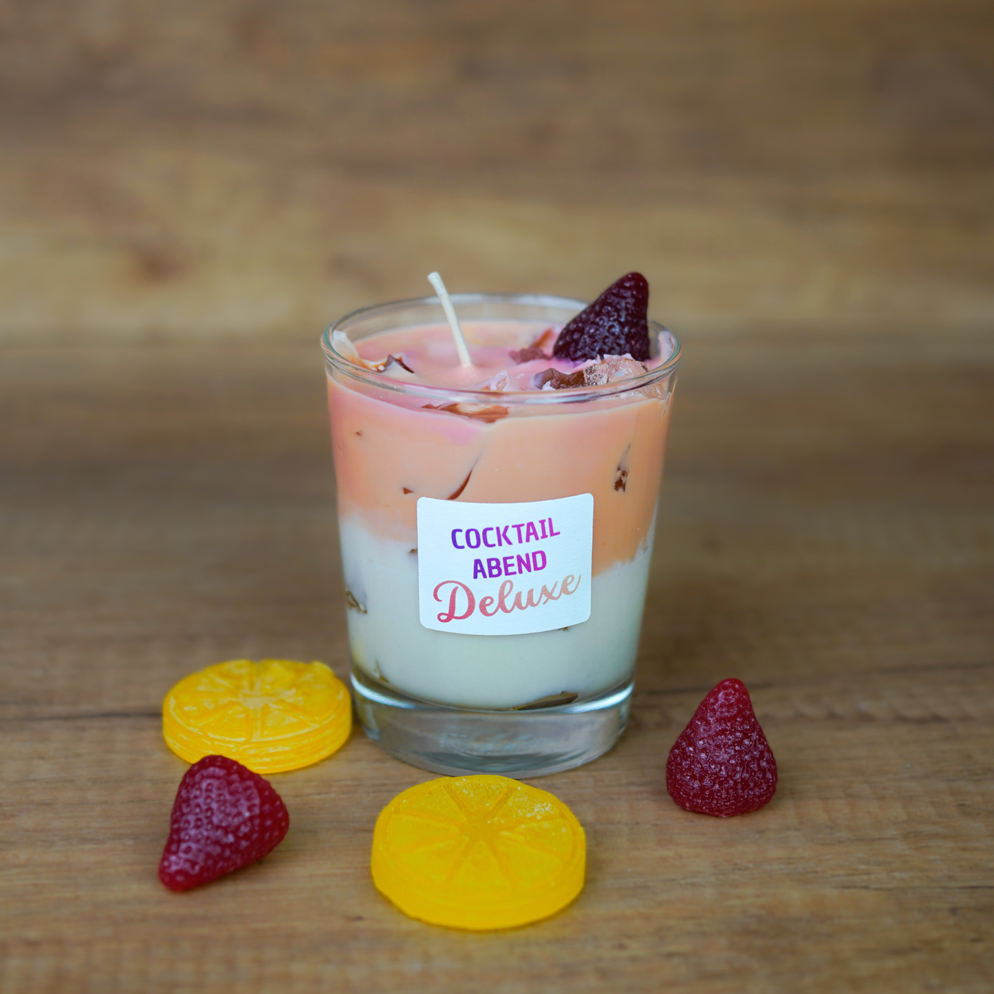 Cocktailkerzen orange