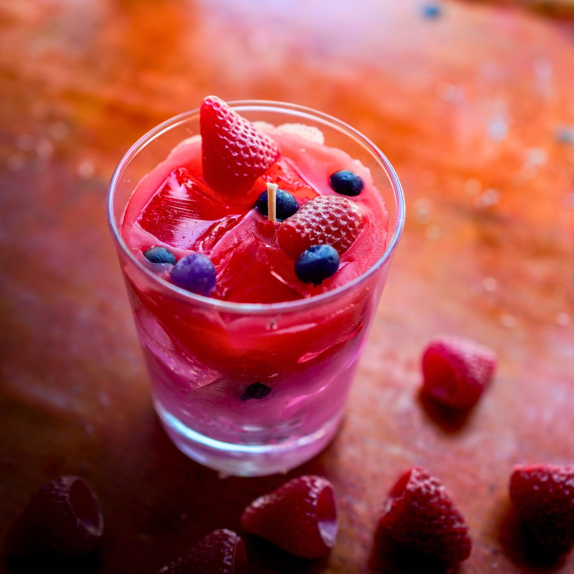 DIY Cocktailkerzen Set "Wildberry"