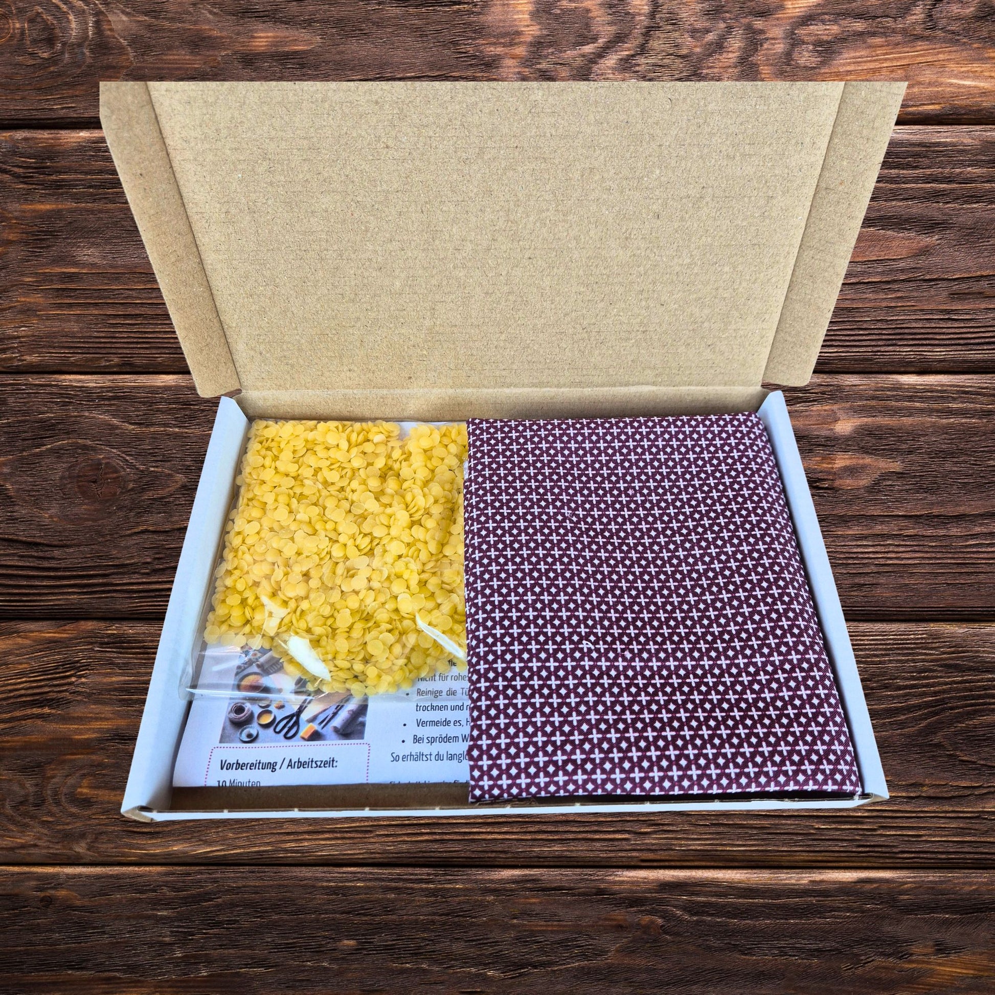 DIY Bienenwachstuch Set | Bienenwachstücher selber machen | Nachhaltige Alternative zu Frischhaltefolie & Alufolie