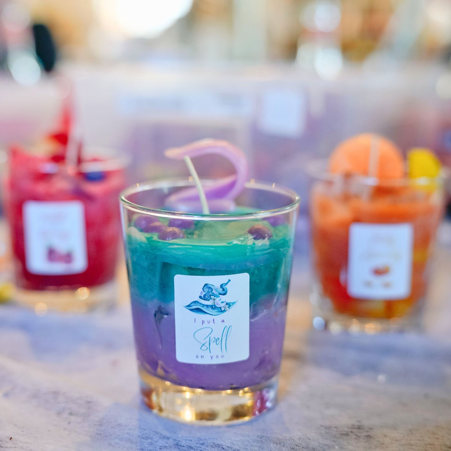 Cocktailkerzen Party Set | bunte DIY Kerzen für Gruppen & kreative Events
