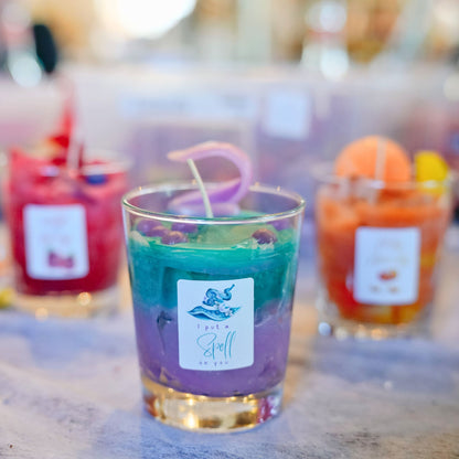 Cocktailkerzen Party Set | bunte DIY Kerzen für Gruppen & kreative Events