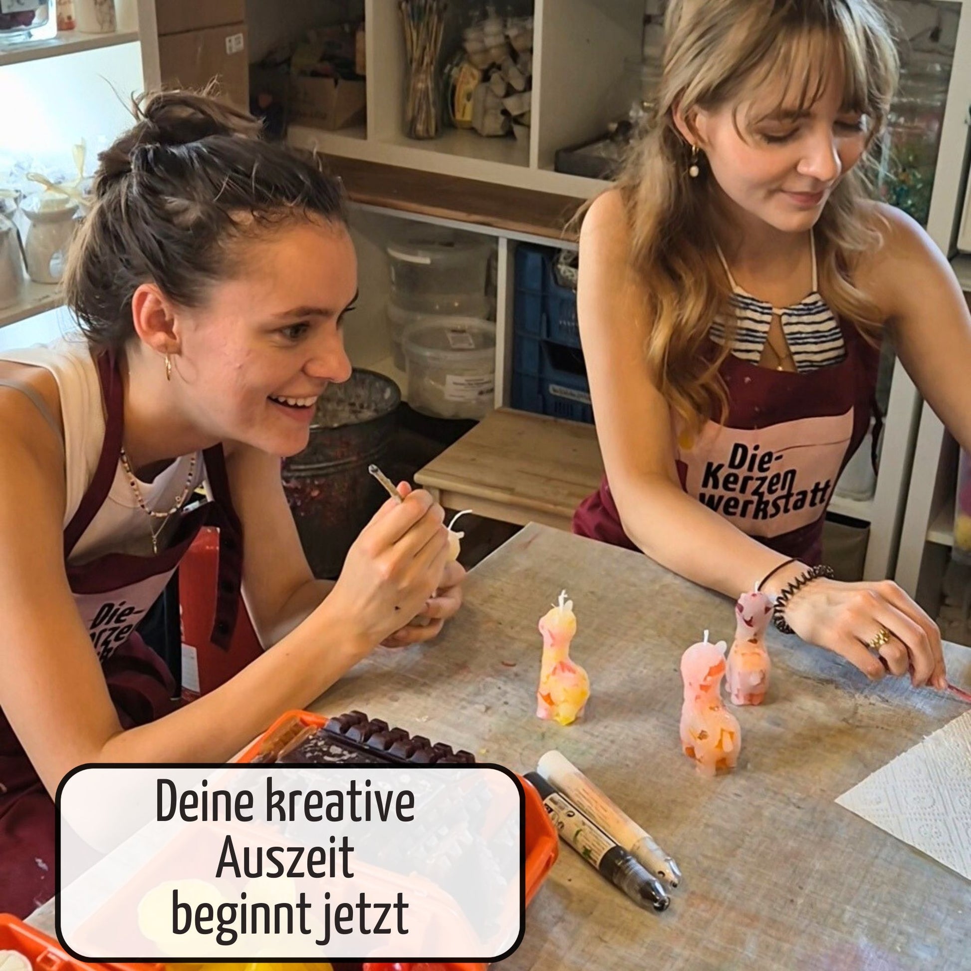 DIY-Set Kerzen gießen Tiere | bis zu 24 Tierkerzen selber machen