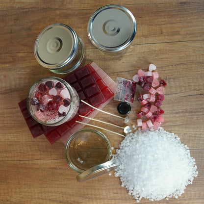 DIY Duftkerzen Bastelset – Valentinstag | Für ein gemeinsames Erlebnis