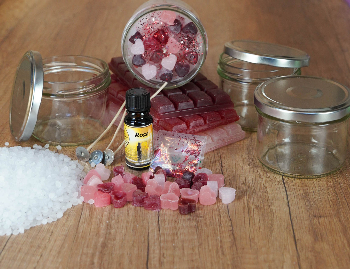 DIY Duftkerzen Bastelset – Valentinstag | Für ein gemeinsames Erlebnis