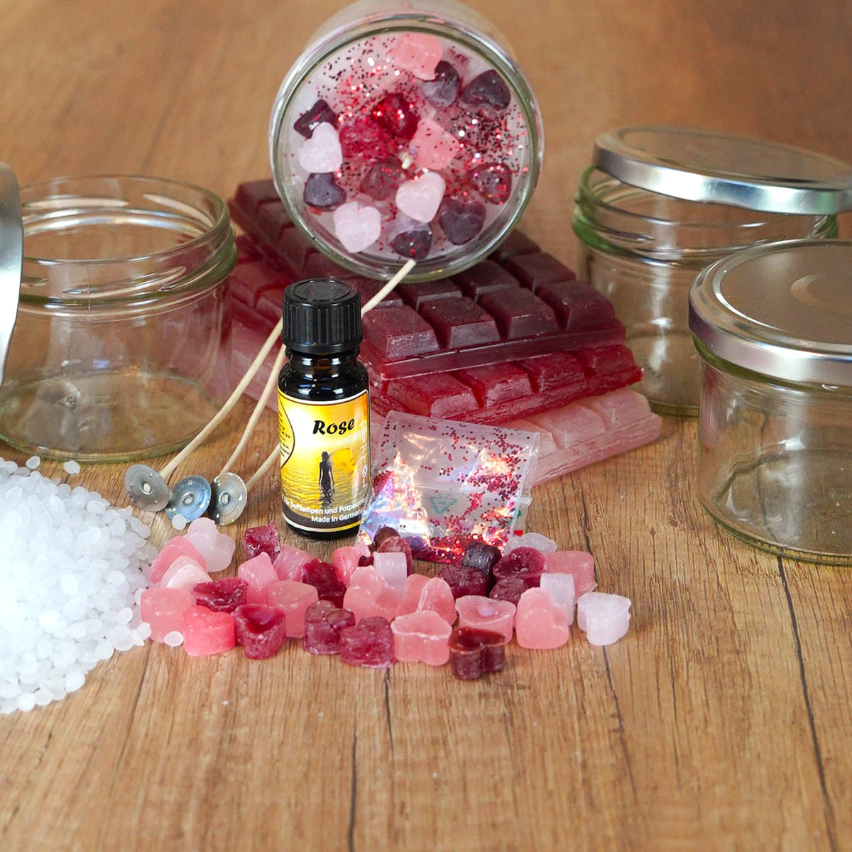 DIY Duftkerzen Bastelset – Valentinstag