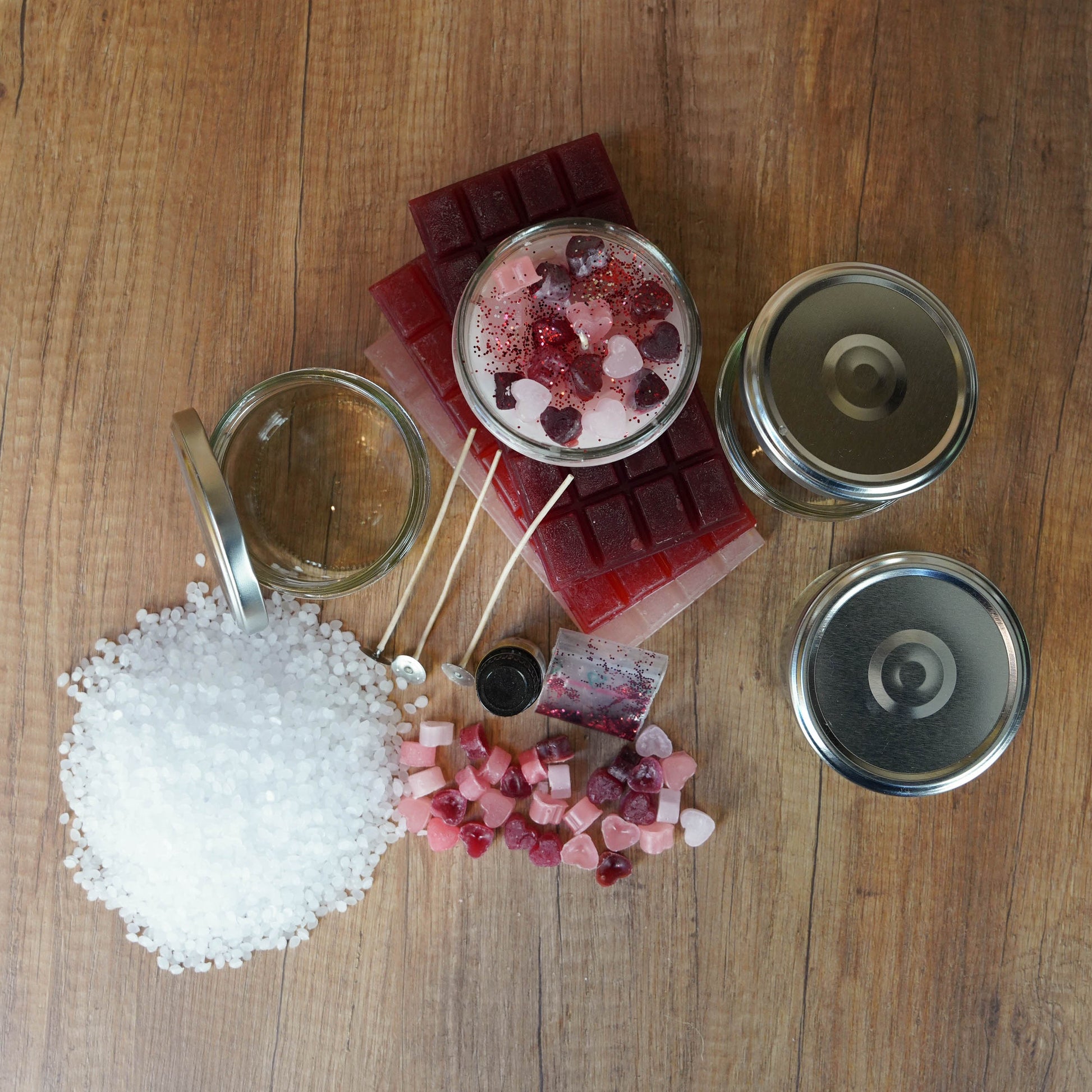 DIY Duftkerzen Bastelset – Valentinstag | Für ein gemeinsames Erlebnis