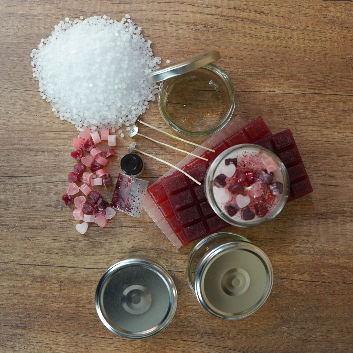 DIY Duftkerzen Bastelset – Valentinstag | Für ein gemeinsames Erlebnis