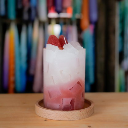 Erdbeer Daiquiri Kerze