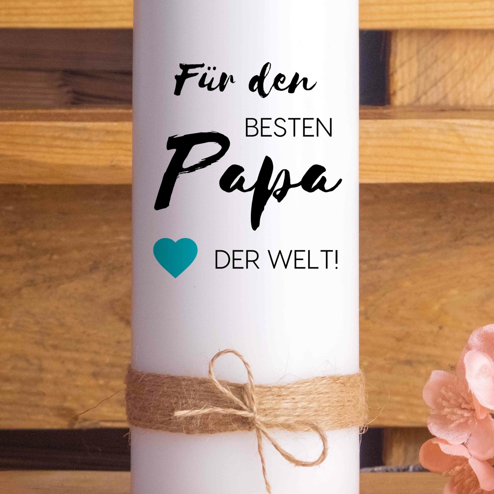 Geschenkkerze für Eltern/ Großeltern | Geburtstag | Geschenk | Vatertag | Muttertag | Handmade | Motivkerze | Mama | Papa | Oma | Opa