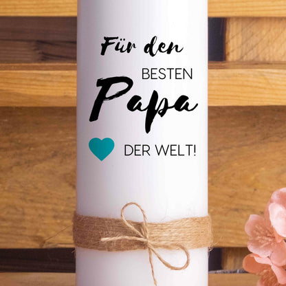 Geschenkkerze für Eltern/ Großeltern | Geburtstag | Geschenk | Vatertag | Muttertag | Handmade | Motivkerze | Mama | Papa | Oma | Opa
