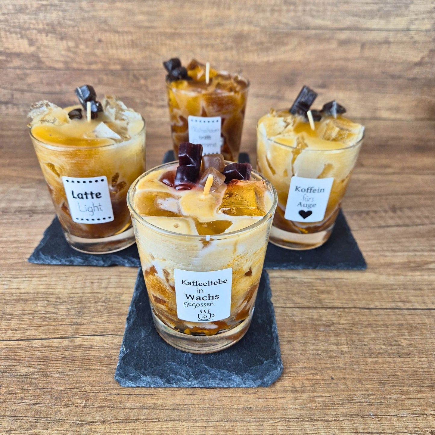 DIY Cocktailkerzen Set „Eiskaffee“