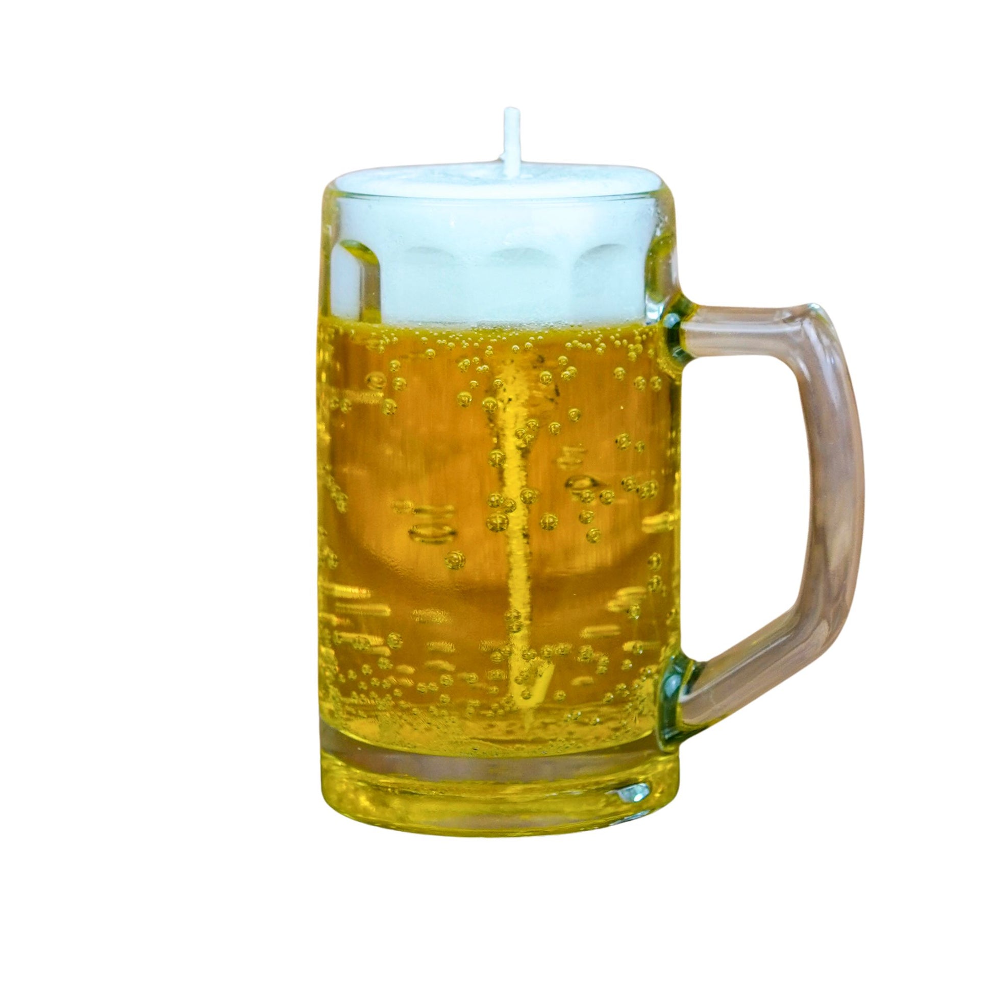 Bierglas Kerze – personalisiert oder ohne | Realistische Bieroptik