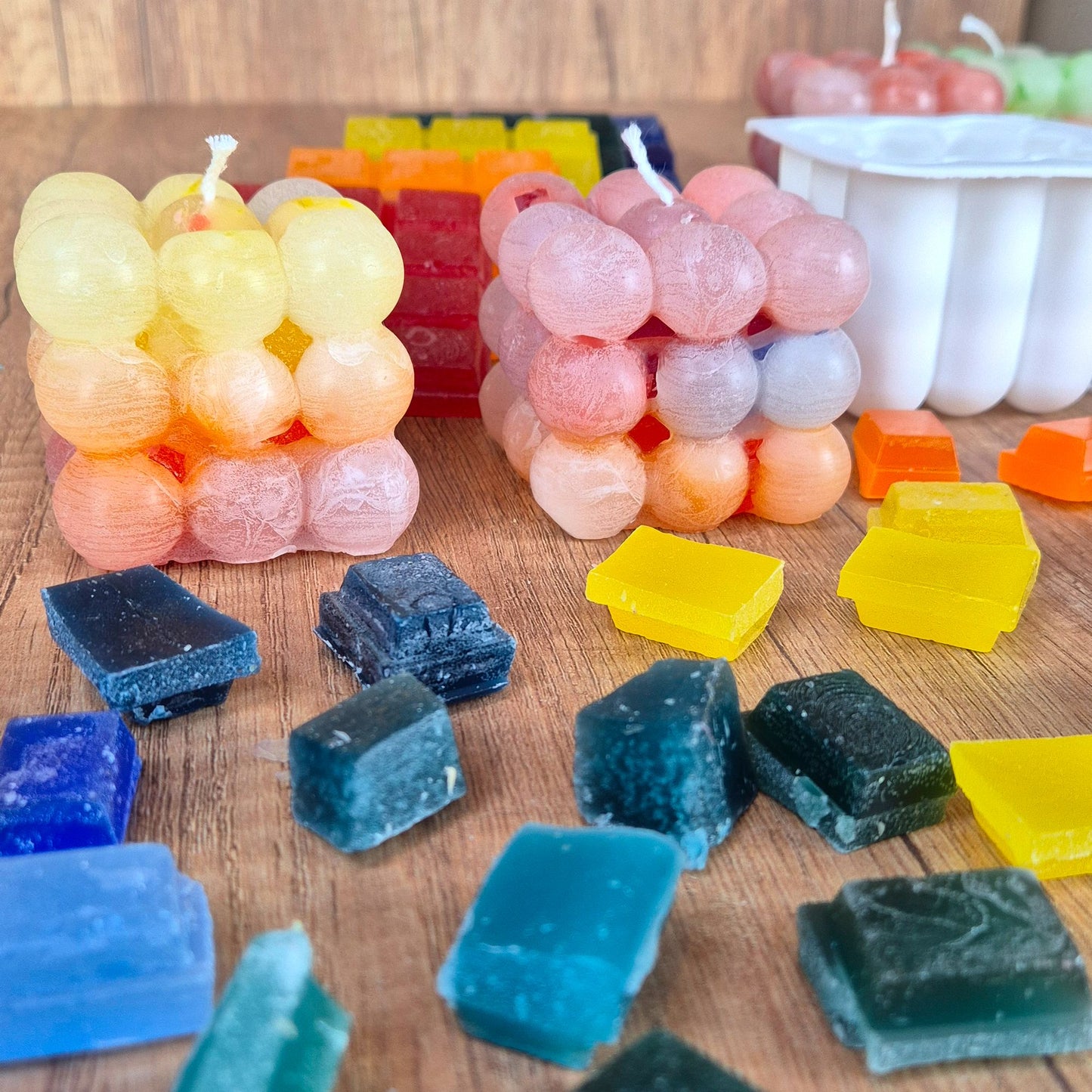 Starter Set: Kerzen gießen | für mind. 3 Kerzen | Kerzen herstellen | Kerzen gießen | Kerzen selber machen