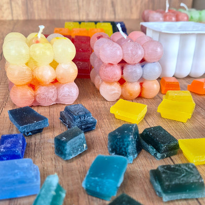 Starter Set: Kerzen gießen | für mind. 3 Kerzen | Kerzen herstellen | Kerzen gießen | Kerzen selber machen