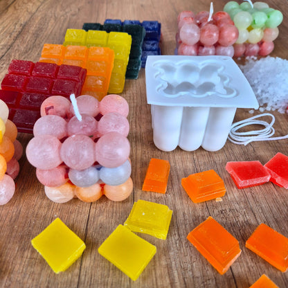 Starter Set: Kerzen gießen | für mind. 3 Kerzen | Kerzen herstellen | Kerzen gießen | Kerzen selber machen