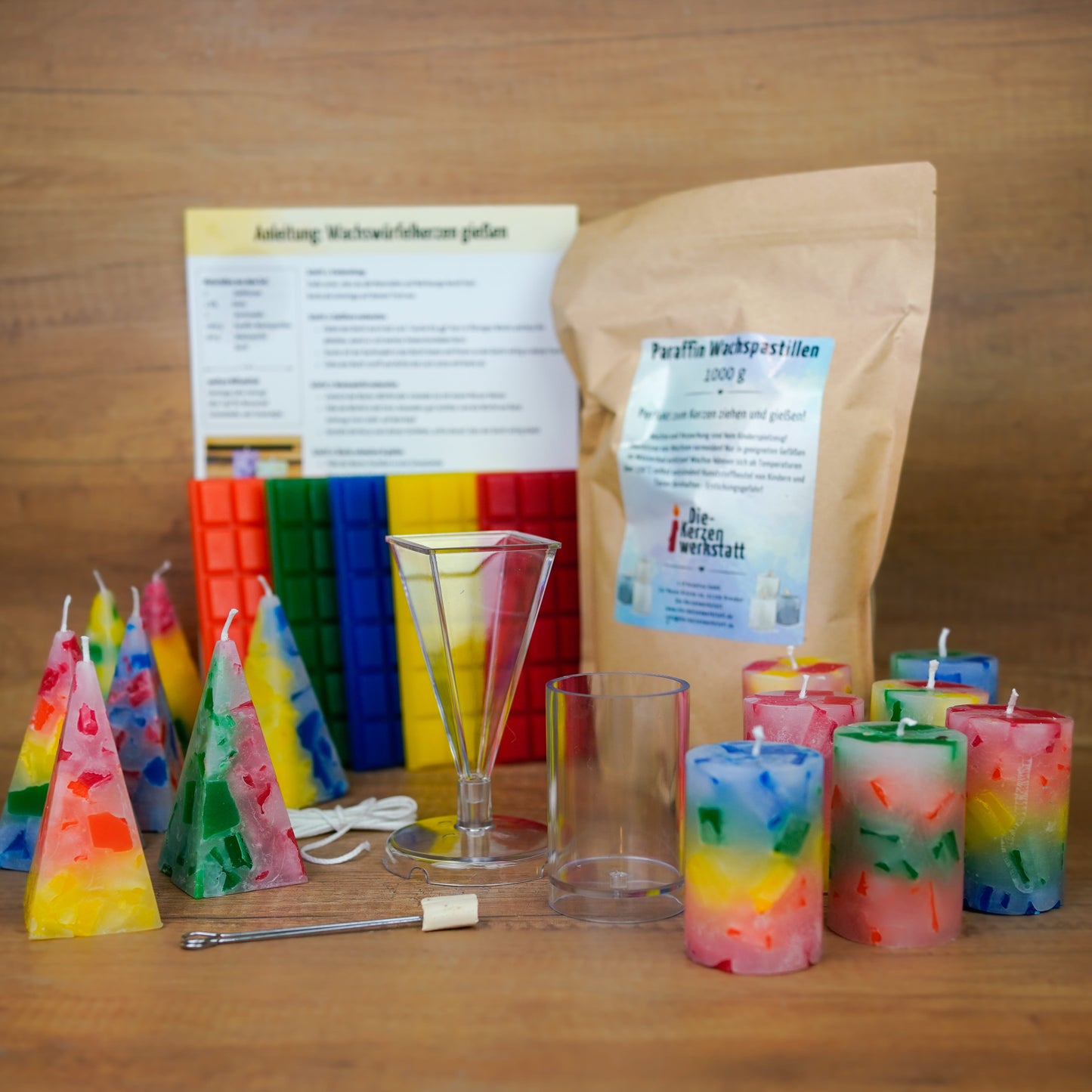 DIY-Kerzen-Gießset für 14 Kerzen