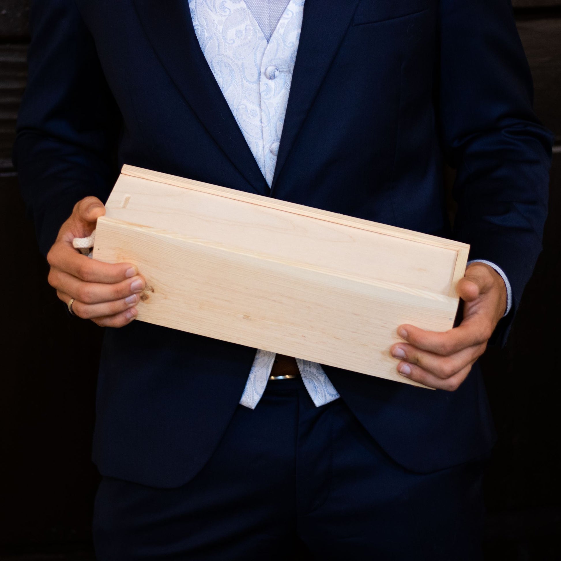 aufbewahrung taufkerze Kerzenbox Holz für Tauf- & Hochzeitskerze