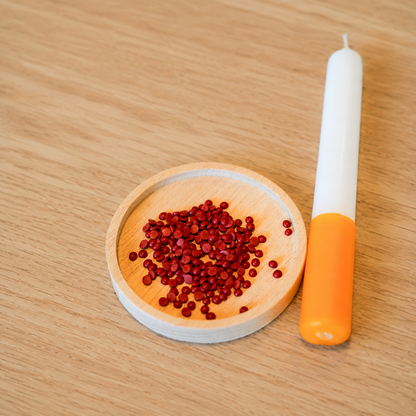 Kerzenpastillen orange