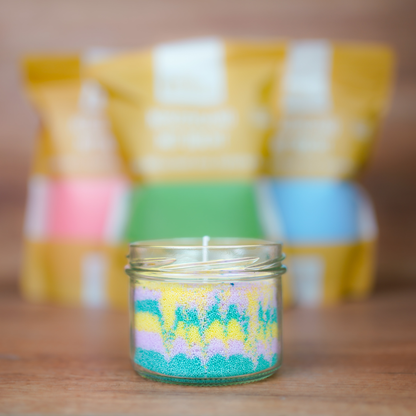 Praktisches Kerzensand-Set 450g