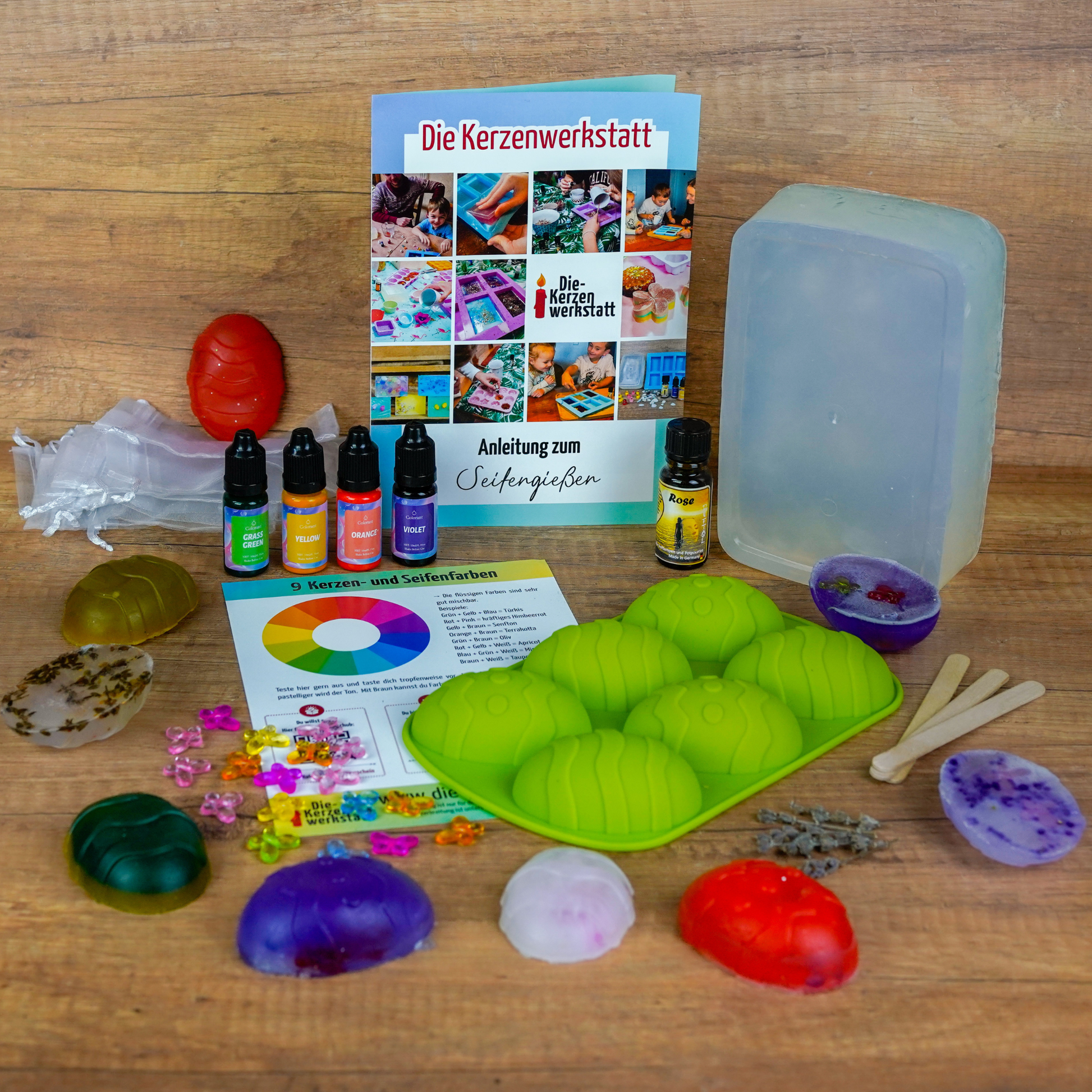 DIY Ostereier Seife Set zu Hause