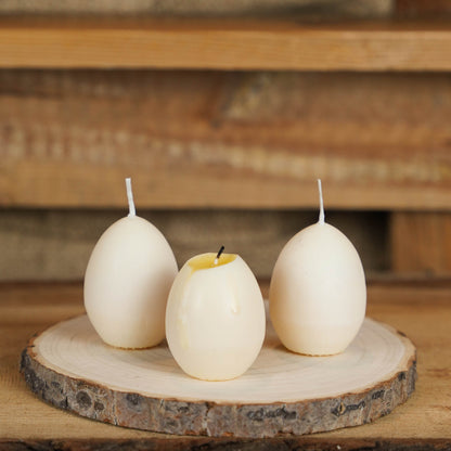 Handgemachte Osterkerze Dotterei