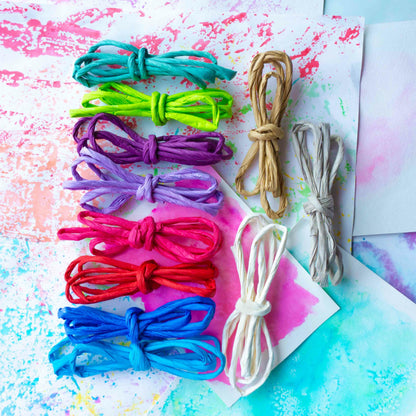 Finnisches Papiergarn | Für Basteln und Blütenlichterketten | 1,65 mm | Recycelt