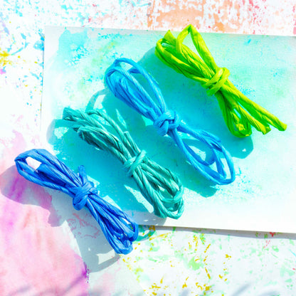 Finnisches Papiergarn | Für Basteln und Blütenlichterketten | 1,65 mm | Recycelt