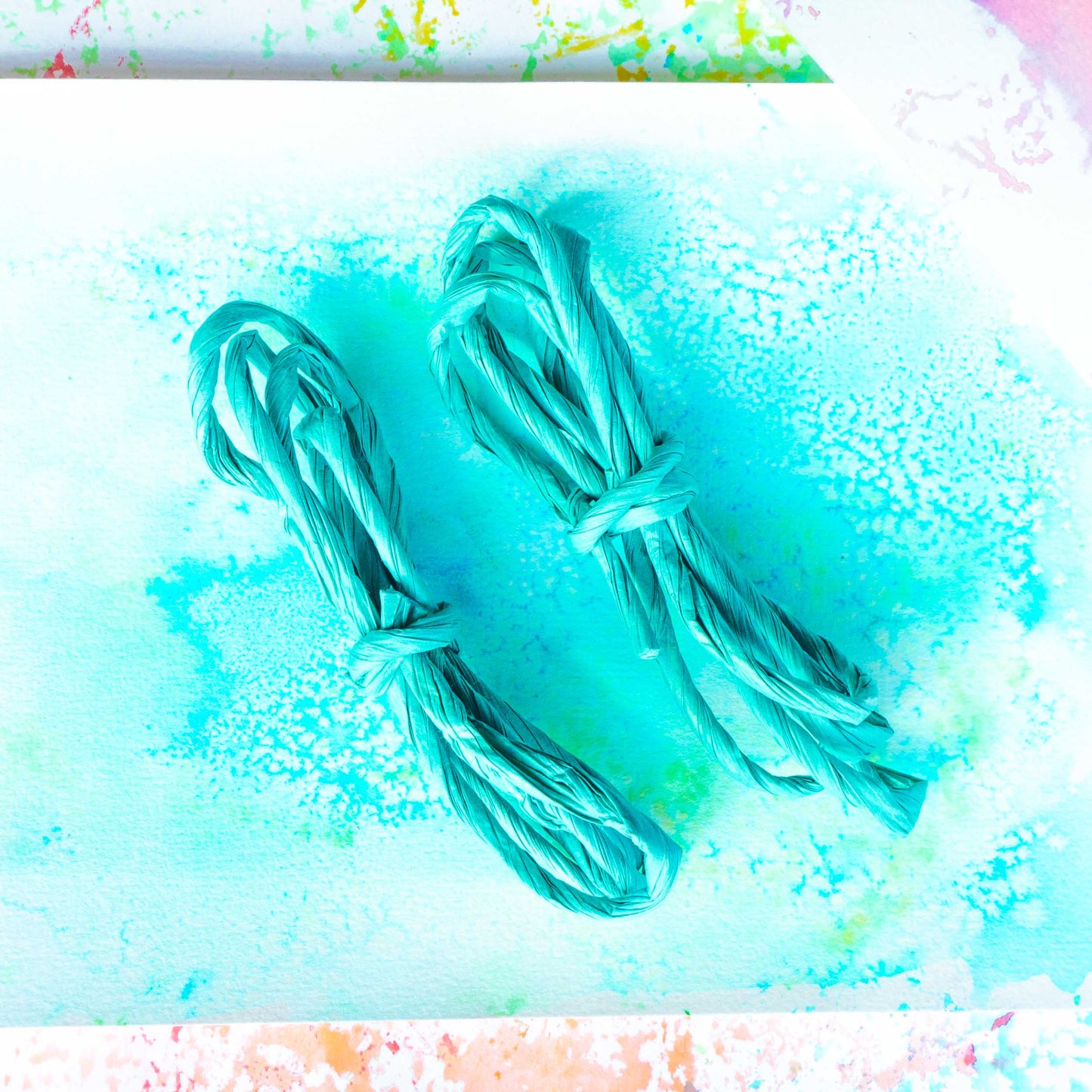 Finnisches Papiergarn | Für Basteln und Blütenlichterketten | 1,65 mm | Recycelt