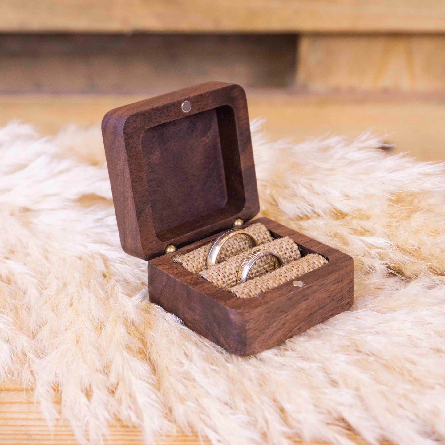 Ringbox Papierflieger | Ringschatulle Hochzeit | Personalisierte Ringkiste | Mr & Ms l Standesamt | Aufbewahrung l Trauung l Verlobung
