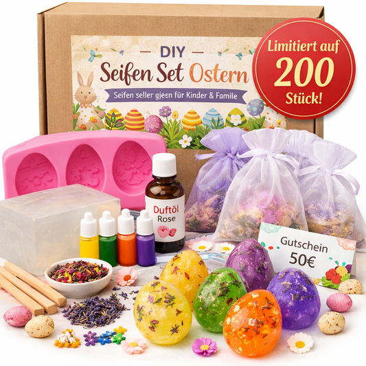 Kreatives Seifengießset Ostern
