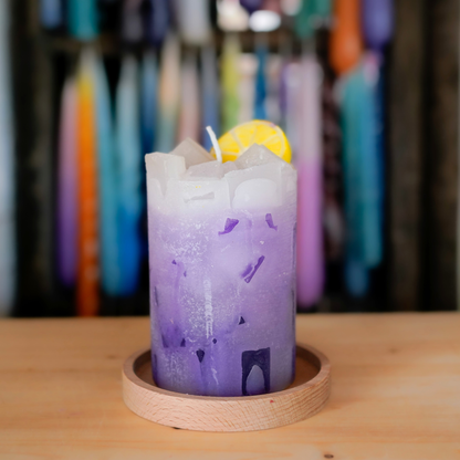 Purple Rain Kerze