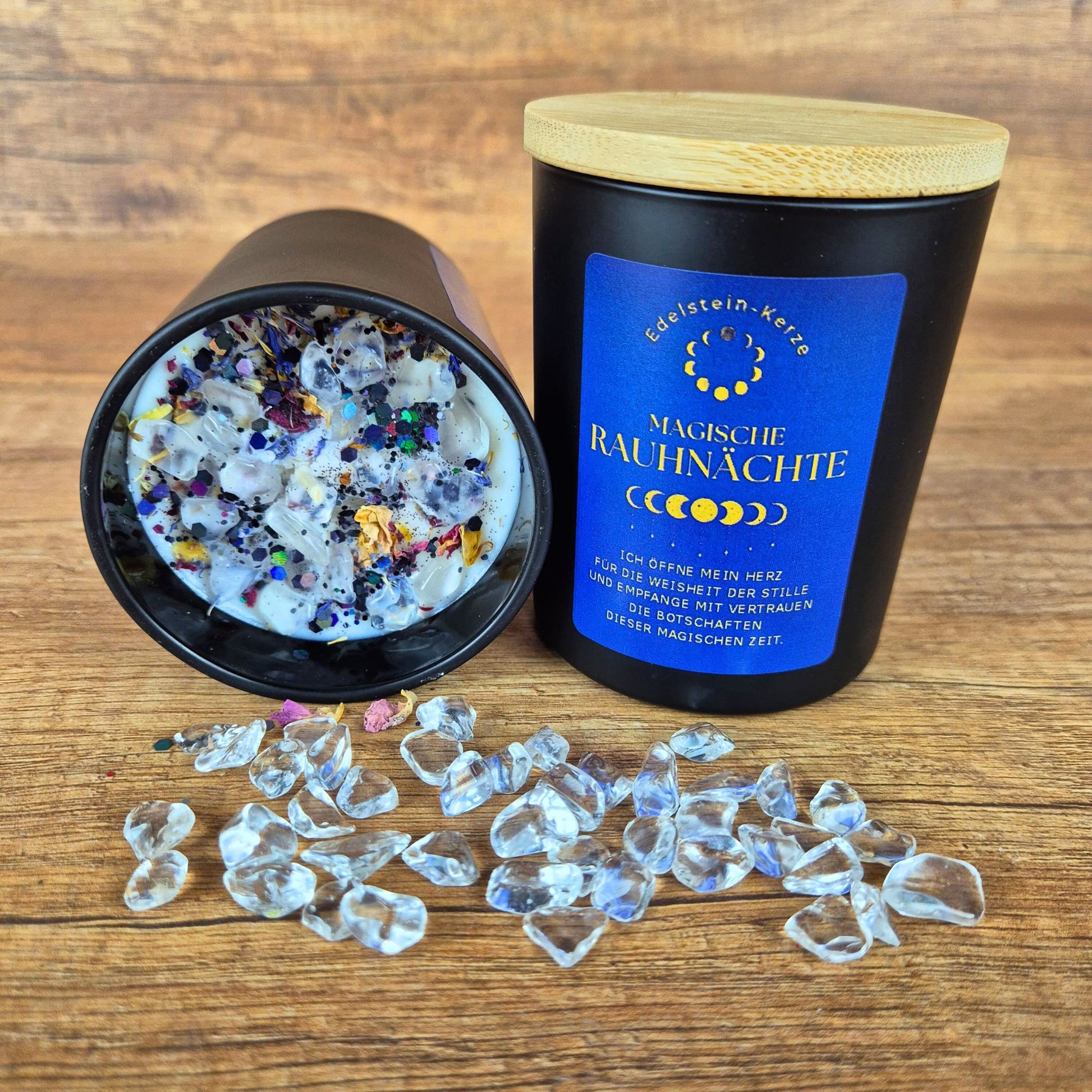 Edelstein-Kerze Sternzeichen – Duft, Bedeutung & Energie in einem Glas