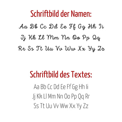Taufkerze | Reh | 15-30 cm Höhe | Personalisiert