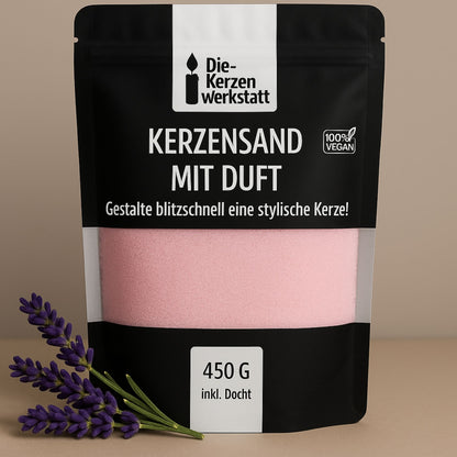 Kerzensand mit Duft | Kreative DIY-Kerzen ganz ohne Schmelzen